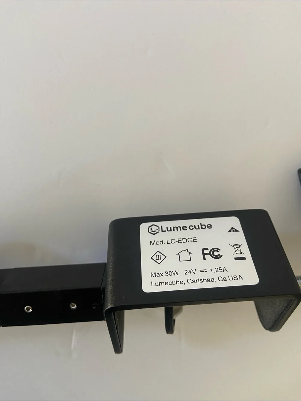 Lume Cube Edge Light - Desk Clamp - 1.0 model